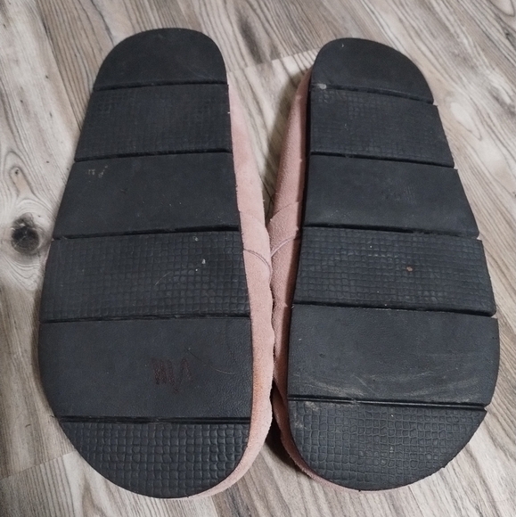 Free People Shearling After Riding Mules Frost Pink Size 9.5 - Picture 4 of 5